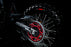 ALTIS Omega electric off-road motorcycle — official rear wheel and drive detail
