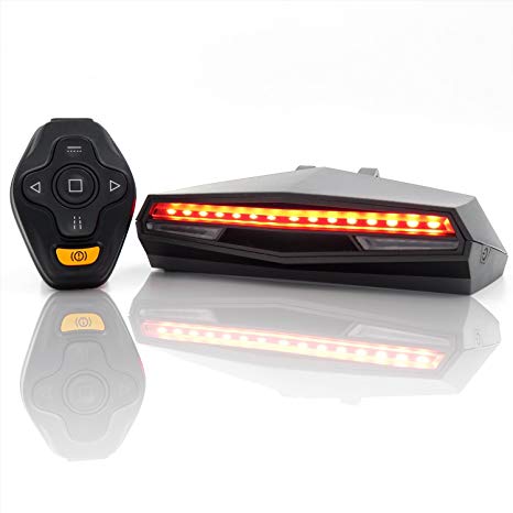 Rear signal light for electric scooters