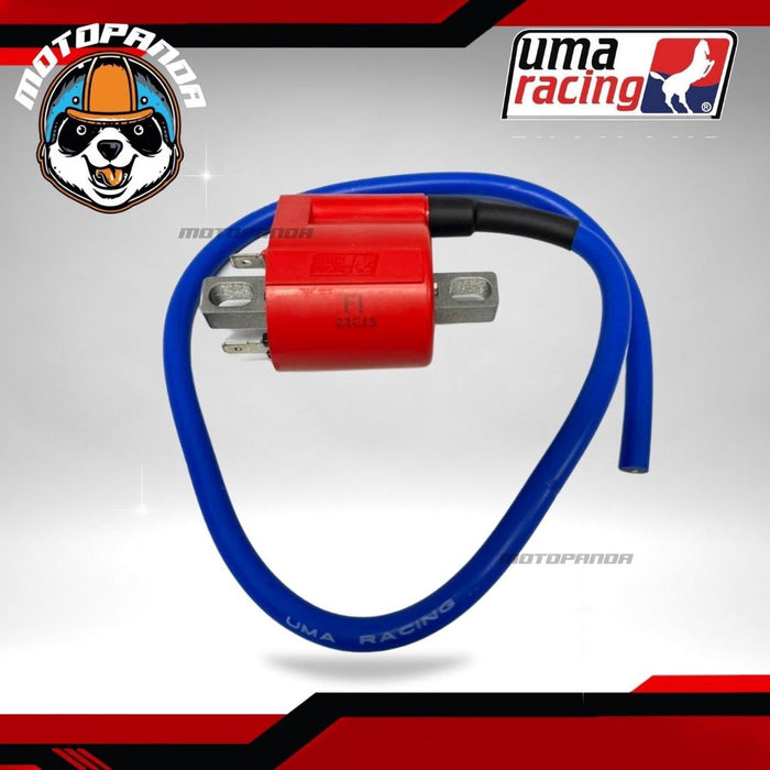 คอล์ยจุดระเบิด UMA RACING ของแท้ 100% ใส่กับรถหัวฉีดได้ทุกรุ่น คอยล์แต่ง คอยล์แดง PLUG COIL สินค้าคุณภาพดี พร้อมส่ง