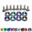 Coloured Aluminium Washers